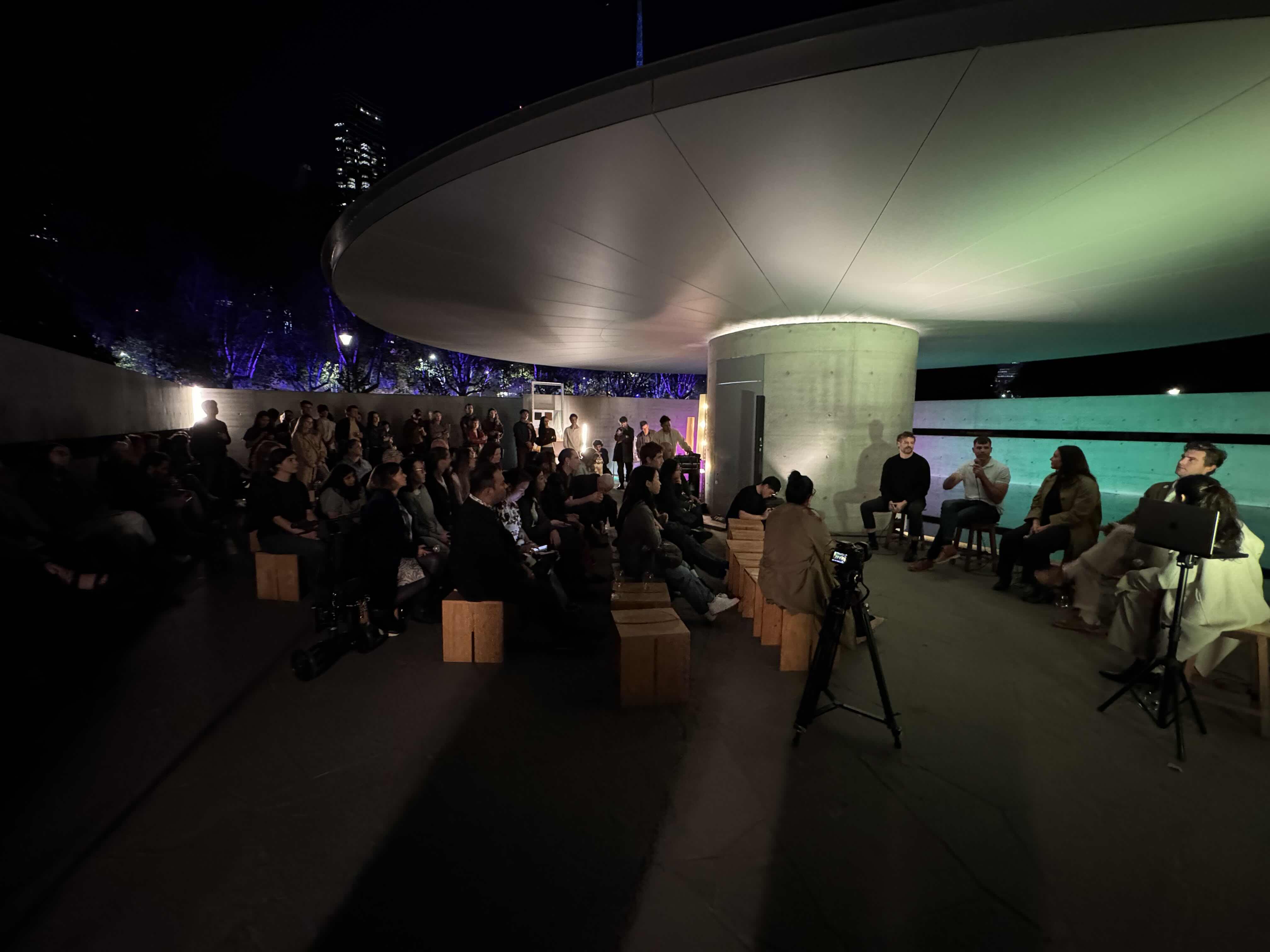 Melbourne Design Week biomaterial showcase display